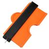 EsiFare 10-inch Contour Gauge, Measuring Range 0-250mm, with Scale and Locking Function, High-Precision Curve Ruler, Contour Copy Tool, DIY Measuring