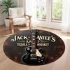 Music Round Office Rug Suitable for Bedrooms Dormitory Foyer Hallway Antislip Round Carpet Office home decor Perfect Gift for Women Men