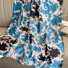 Spring Scarf Women's Luxury Design Polyester Material Smooth Scarf Soft Shawl Beach Scarf
