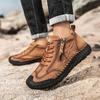 39-48 Мужская повседневная обувь Дышащая сетка Повседневные кроссовки Ботинки для мужчин Мужские кожаные ботинки Мужские мокасины из натуральной кожи