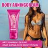 Tanning Cream Waterproof Beach Sunbathing Bronzer Moisturizing Skin Firming Bronzer Body Lotion.