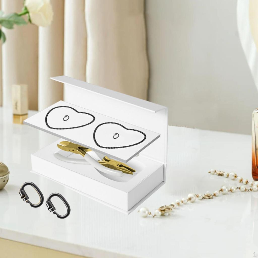 2шт. Набор постоянных браслетов для пар, запертые на руку цепочки, изготовление браслетов своими руками для