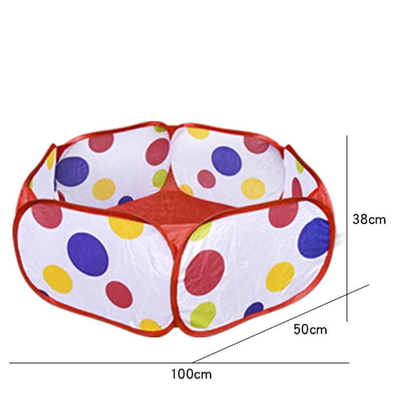 Портативная Складная Палатка Для Игр В Помещении и На Открытом Воздухе, Развивающие Красочные Игрушки, Бассейн с Океанскими Шариками, Игровой Домик, Подарок для Детей