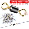 50Pcs Stainless Steel 8 Shape Fish Barrel Bearing