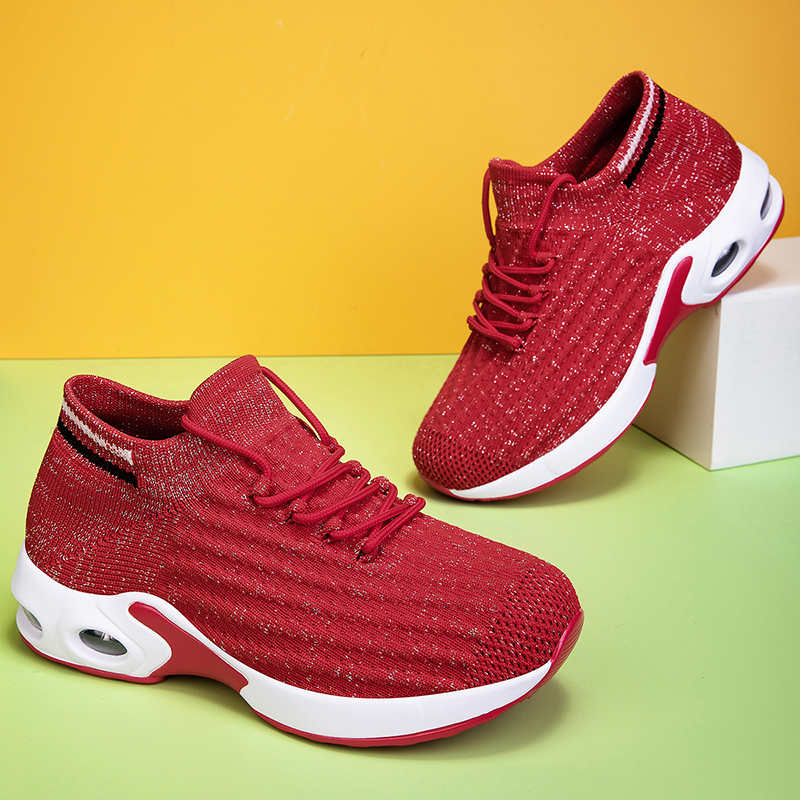 Мода Хип-хоп Зимние Тинс Балетки Леопардовые Кроссовки Красная Женская Обувь Спорт Высококлассный Натуральный Бренд Скор Упражнения Новинка