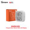 SONOFF SNZB-02D Zigbee LCD Умный датчик температуры и влажности Беспроводной гигрометр Термометр Alexa Google Home Алиса