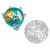 Ocean Seashells Stress Ball Anxiety Relief Clear Ball Squeeze Toy Home Office Workers Hand Relaxation Sensory Ball