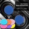 Honeycomb Car Cup Coasters Anti-Slip PVC Cup Holder Pad Universal Water Cup Mat for Car Interior Decorative Auto Accessories