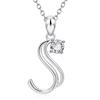 Ожерелье с подвеской Weiya Wish Diamond Alphabet — модное и стильное