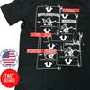 TRUE RELIGION Черная футболка с коротким рукавом BUDDHA TAPE Дизайнерская футболка с графическим принтом Новая с бирками Модная унисекс футболка