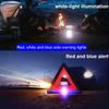 Multifunctional COB Flashlight Ajustable Angle LED Outdoor Torch Portable Keychain Light Magnetic Camping Warning Lamp