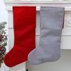 Cloth Rudolph Christmas Stocking Gift Bag Hanging Christmas Decorations  for Home