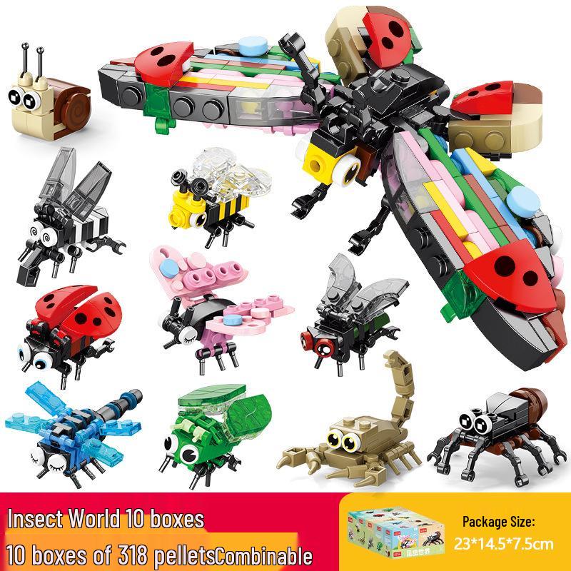 Модель динозавра от Lele Bros: Конструкторы для детей - Совместимы с Lego