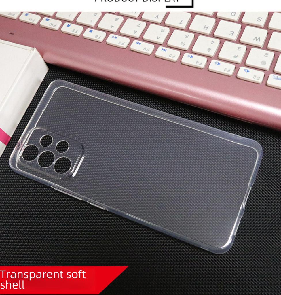 Прозрачный силиконовый защитный чехол из ТПУ для Samsung S25/A53/A14/Note20