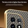 For OnePlus 11 5G/11 Pro 5G Phone Case Carbon Fiber Textured Electroplated TPU Back Cover