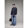 DAIVC Unisex Retro Plaid Lapel Workwear Jacket