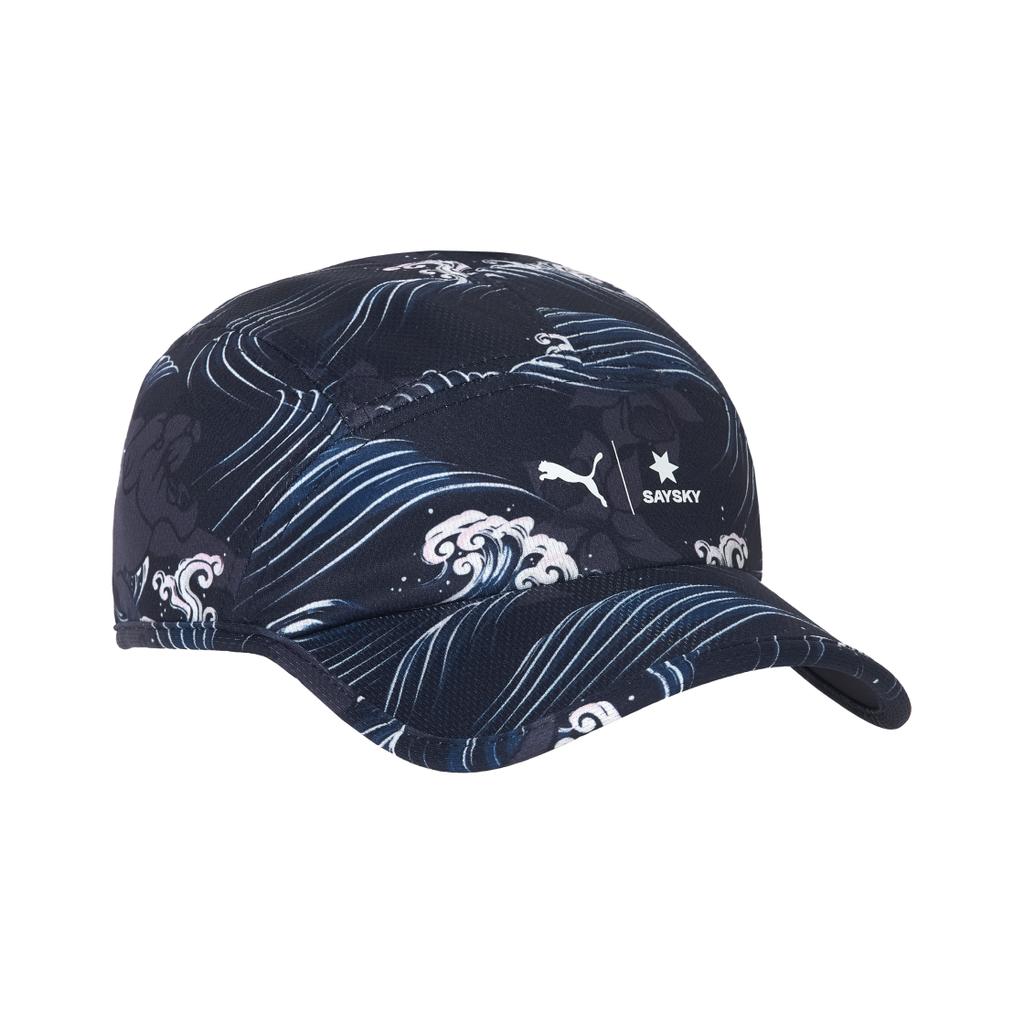 Puma Printed Design Polyester Duckbill Cap Unisex caps Dark-Blue 026196_02