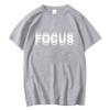 Summer Men's100% Cotton Summer Loose Focus Print Men T Shirt Casual Loose o-neck Men Tshirt Short Sleeve t-shirt Male Tee Shirts