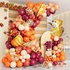 Thanksgiving Themed Balloon Set Autumn Harvest Party Balloon Wreath Arch Balloon Chain Decoration Scene Arrangement