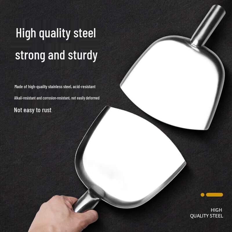 Huiliang Extra Thick Stainless Steel Wok Spatula