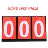 Sports Scoreboard Table Top Flip Score Count Board for Basketball Volleyball Football
