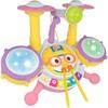 Gina World Singing Pororo Mini Drum Musical Instrument Play Set, Mixed Colors, Korean Popular Toys