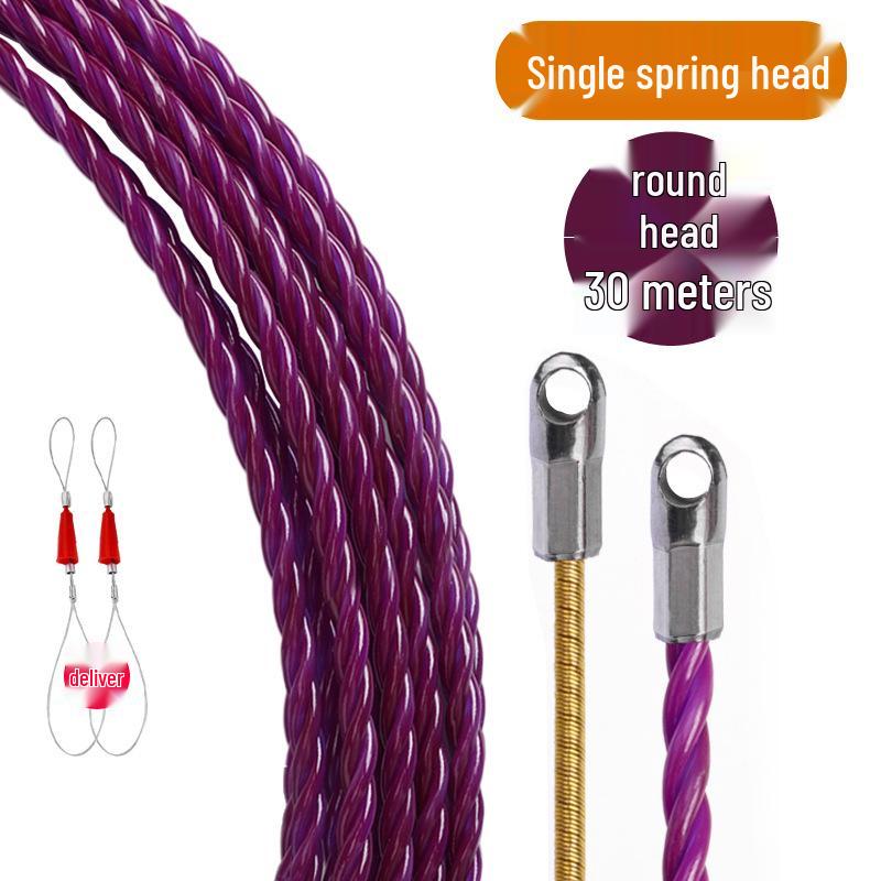 Улучшенный инструмент для протяжки проводов электрика: Утолщенная протяжка для кабеля