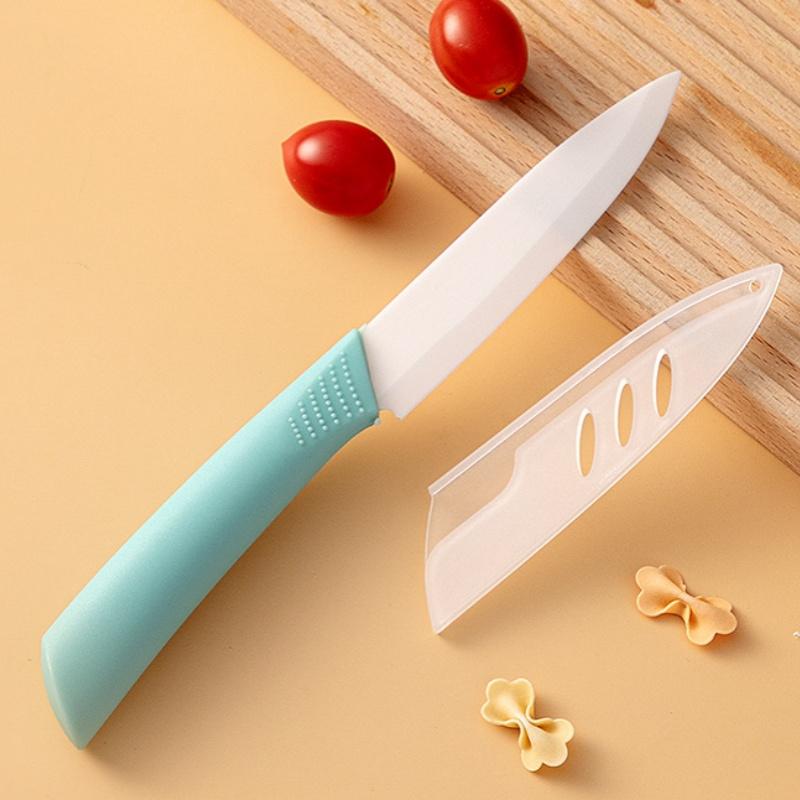Керамический нож, бытовой нож для фруктов, острый кухонный нож, набор противоскользящих ножей, инструмент для чистки детского питания