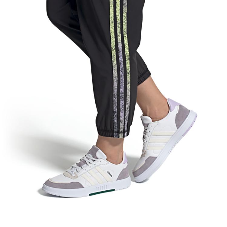 adidas Женские Courtmaster 'Белый с фиолетовым оттенком' Женские FW9364