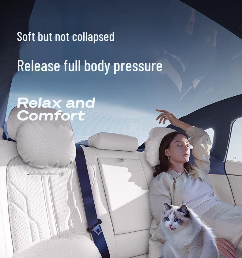 Shijie 06 Car Headrest & Lumbar Support Pillow Set