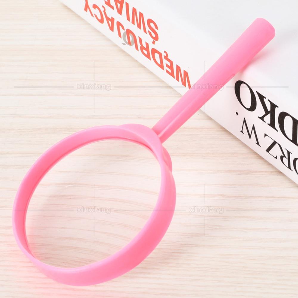 Learning Tool Reading Magnifiers Exploration Learning Toys Magnifying Glass 3x Hand-Held Magnifiers