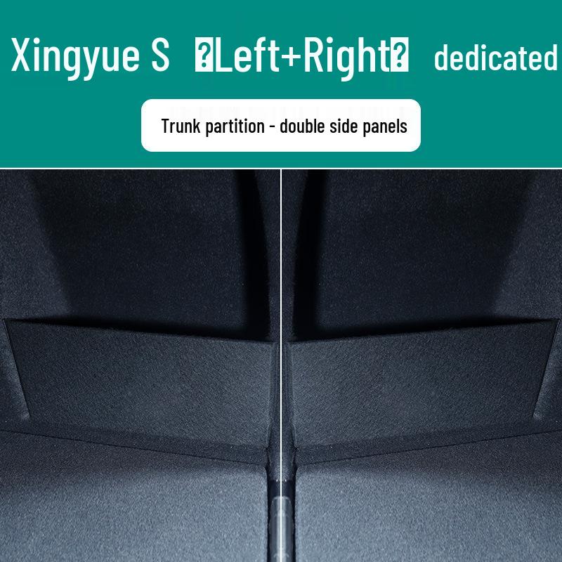 Совместимый коврик в багажник для Geely Xingyue L & S 2024 года (24 модели Лейшэнь)