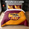 AS Roma Design Bed Bedding Set 1 Duvet Cover + 2 Pillowcases Soft Breathable Household Bed Linens
