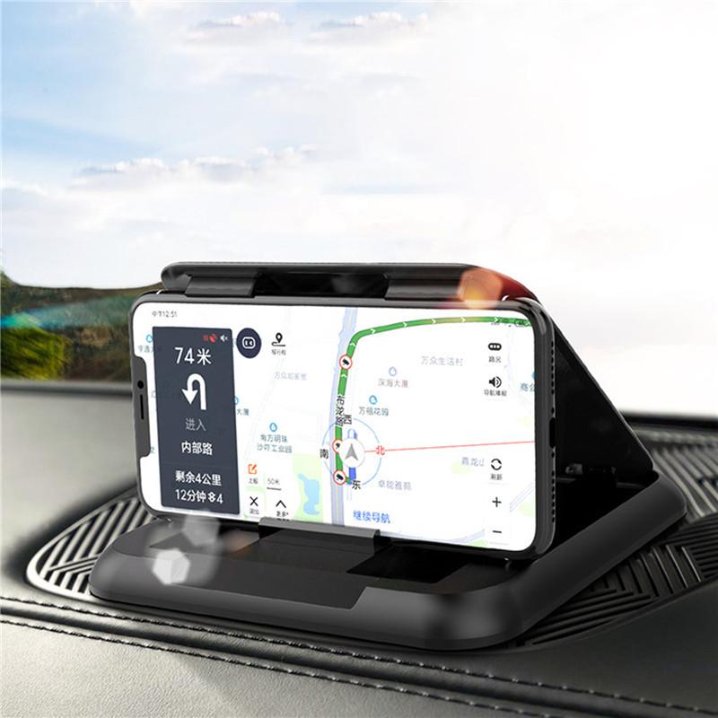 Универсальный держатель для телефона на приборной панели для автомобиля, противоскользящая присоска, регулируемые кронштейны для смартфона
