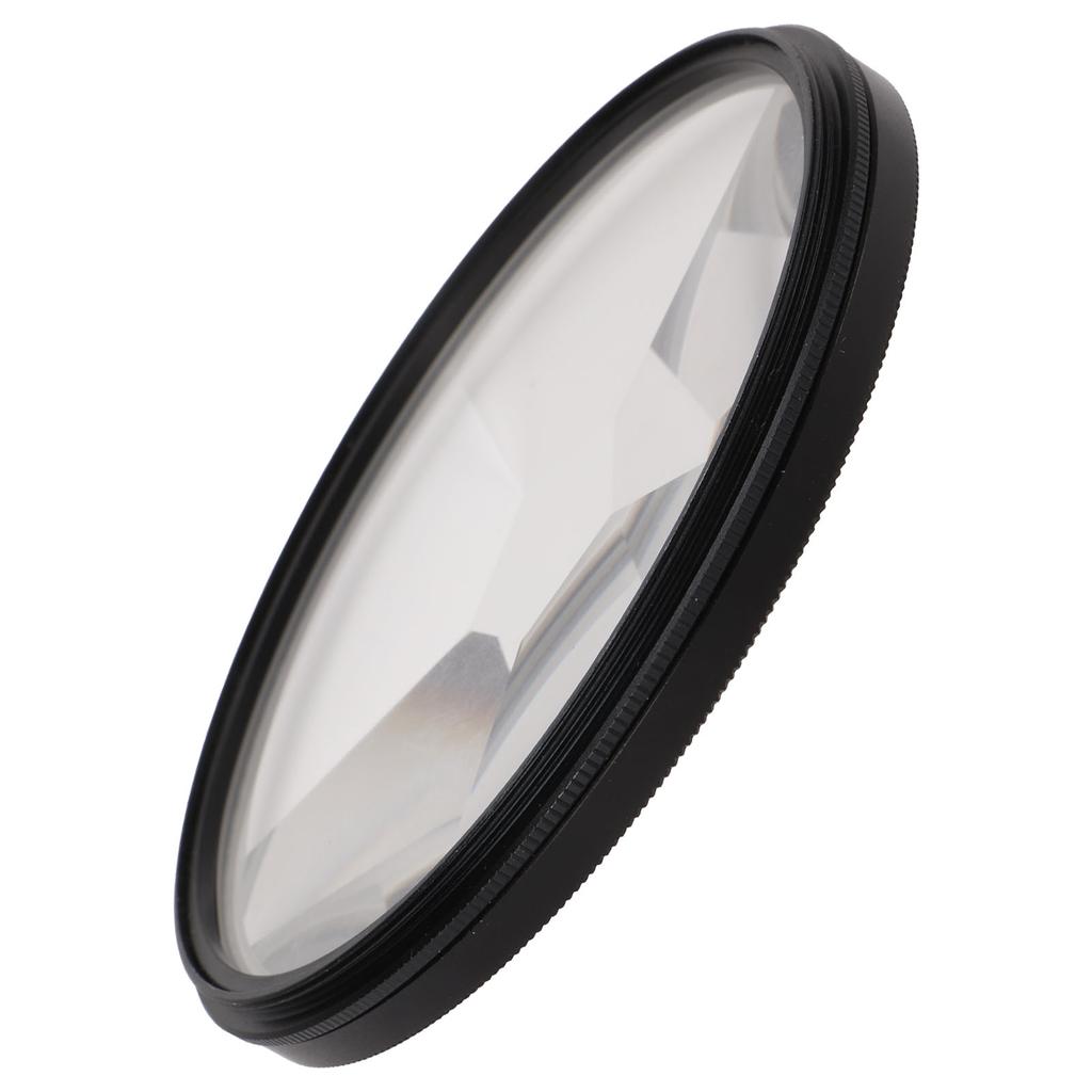 77mm Kaleidoscope Glass Prism Six Sided Effect Camera Filter Lens Split Repeating Image Camera SLR