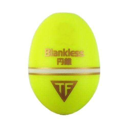 Поплавок Tsuriken Blankless Конический Желтый 0 Плавучесть, Универсальный Поплавок для Рыбалки