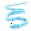 Cat Toy Snake Shape Cat Teaser Funny Cat Kitten Pet Playing Toy Blue