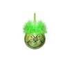 12PCS-Pack Of Christmas Decoration Christmas Tree Ornaments With Green Hair, Cute Decoration Props