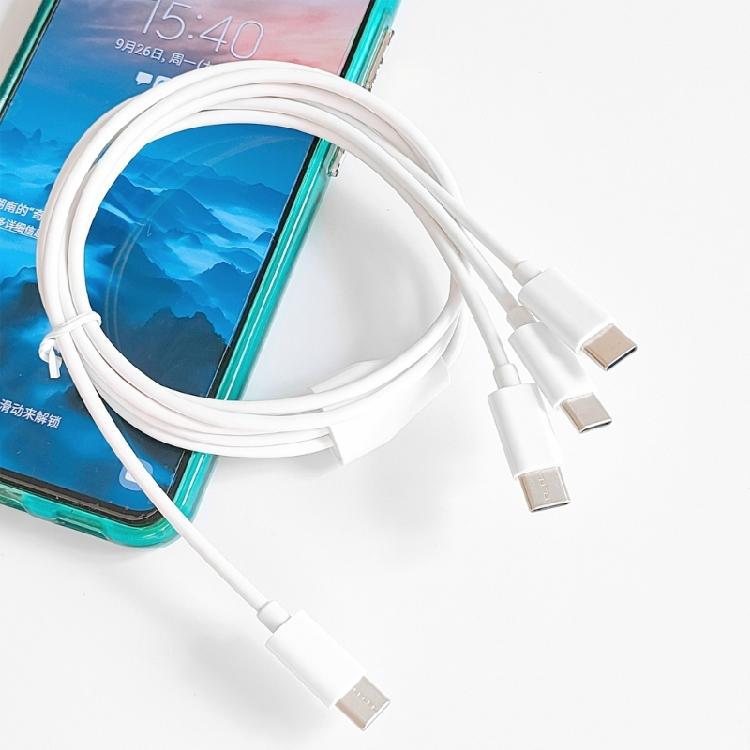 USB C Многофункциональный кабель для зарядки USB C Мульти-кабель 3 в 1 Зарядный шнур Адаптер