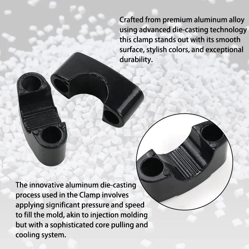 LINGQI RACING Handlebar Mount Adapter Holder Clamp 22MM Clamps For 50cc 70cc 90cc 110cc 125cc 250cc ATV Quad Dirt Bike 4 Wheel
