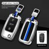 Car Key Case Cover Holder Zinc Alloy 3 Button Smart Key Fob Shell For VW Volkswagen Bora Polo Tiguan Passat B5 B6 B7 Golf