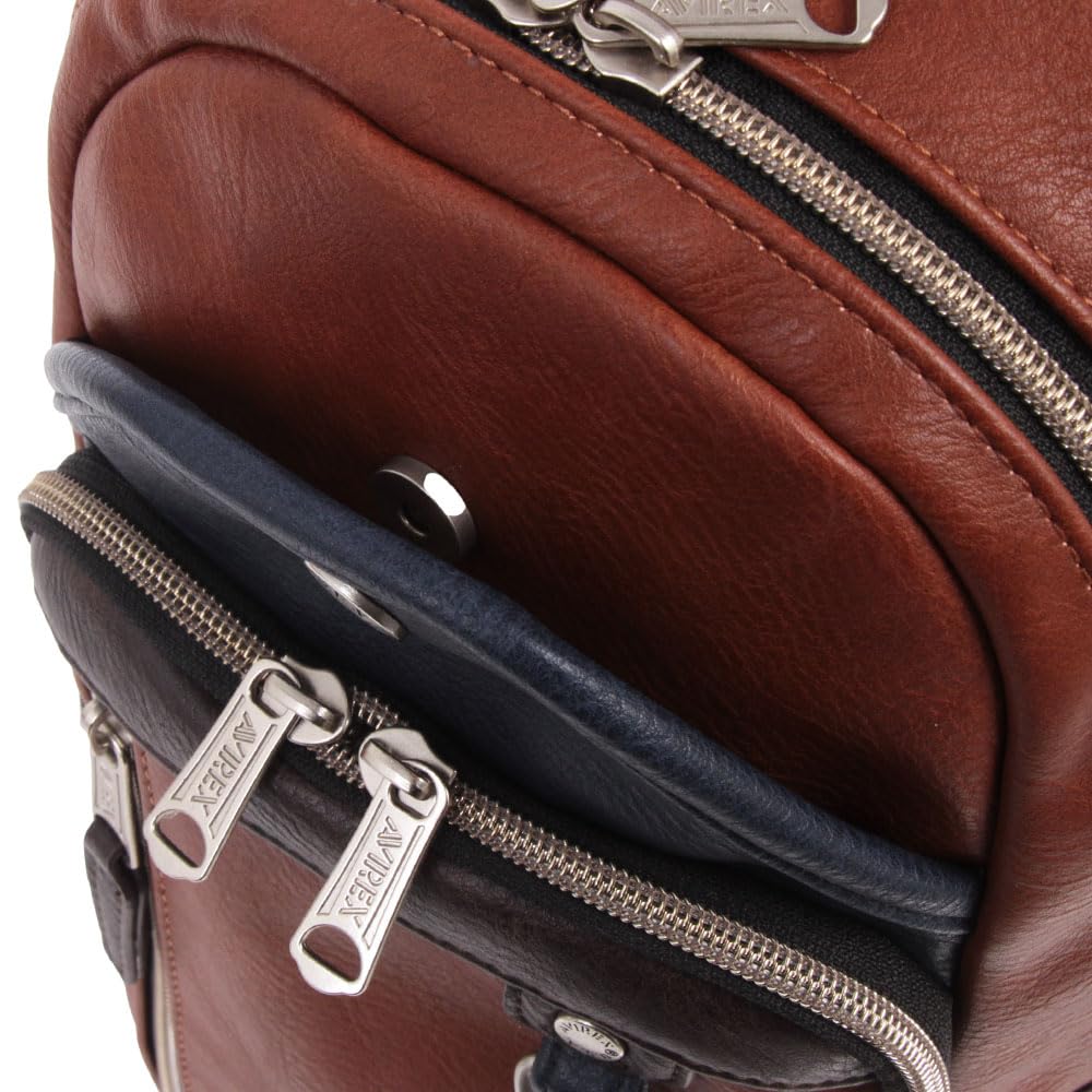 Сумка для тела на одно плечо 5001 Camel [Avirex]