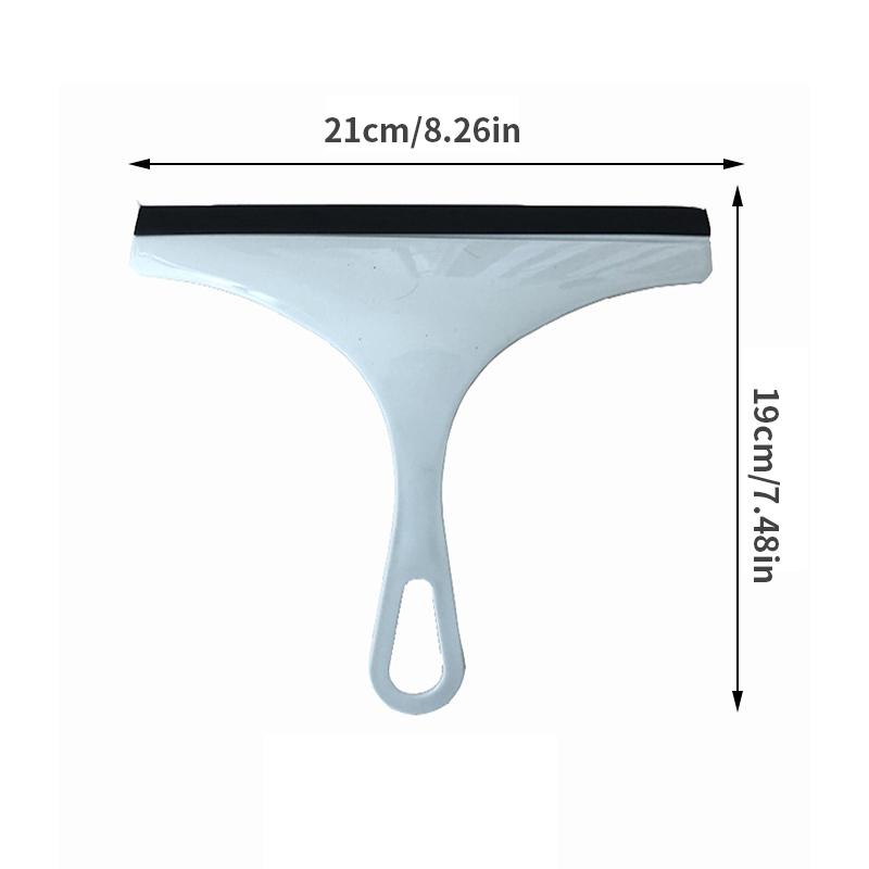 1 бытовой стеклоочиститель, t-образный мягкий резиновый скребок для мытья окон, для ванной комнаты, плитки, пола, чистки зеркал, ручной скребок