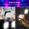 Магнитный RGB Видеосвет Фотосъемка Заполняющий свет 2500K-9000K Регулируемый 20 Световых Эффектов Видеосвет для Компьютера Планшета Мобильного Телефона Камеры Bui