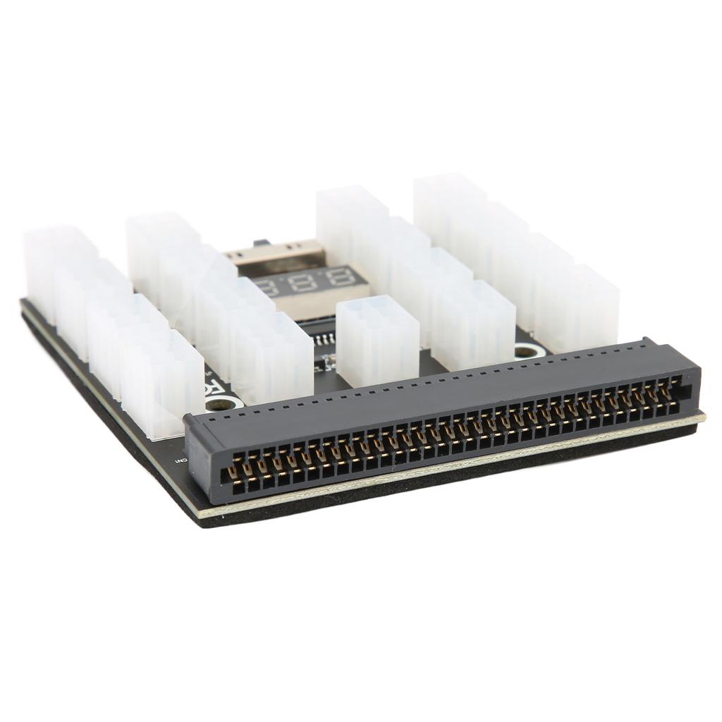Breakout Board Power Distribution Board Adapter 17 Ports 6Pin Maximum Support 1200W Computer Accessories 12V