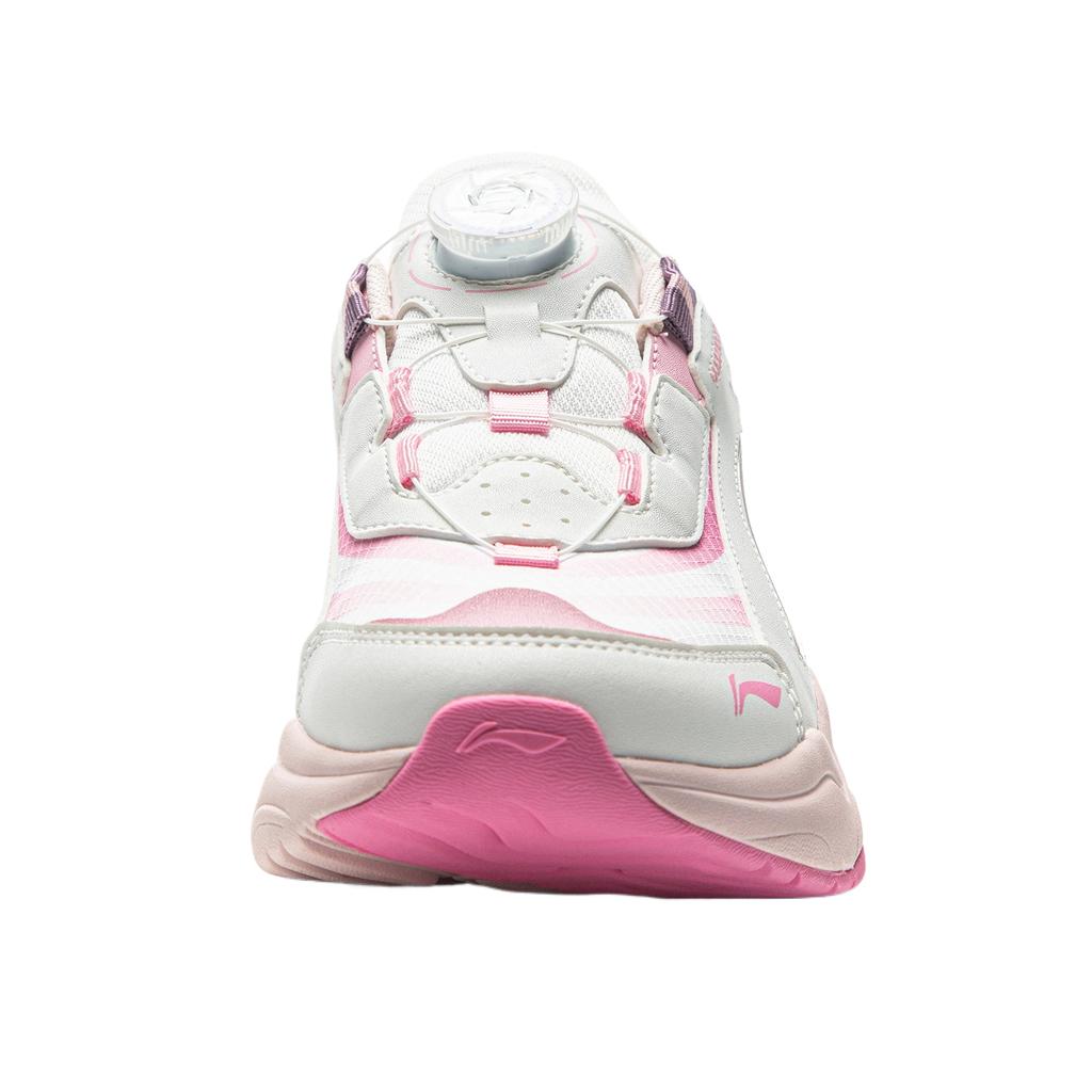 Li Ning Kids Sports Lifestyle Series Synthetic Leather Fabric Fashion Classic Versatile Comfortable Casual Shoes Kids Casual Shoes YKCV202-14