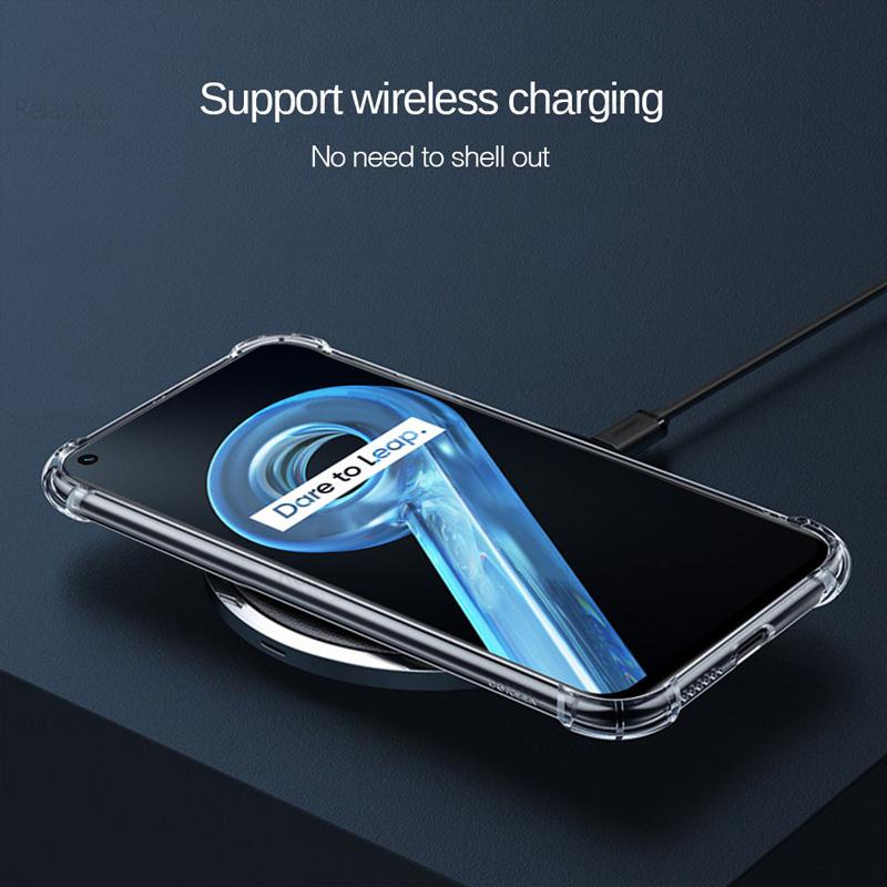 Прозрачный чехол из ТПУ с четырьмя углами для защиты от падения для Oppo Reno 8 Pro 5g, прозрачный мягкий силиконовый противоударный защитный чехол для Reno 7SE 6Z 5Lite 4F