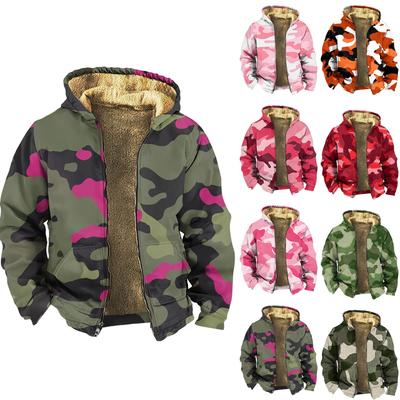 Мужская утолщенная куртка на пуговицах с двойным карманом и карманной вставкой, хлопковая куртка