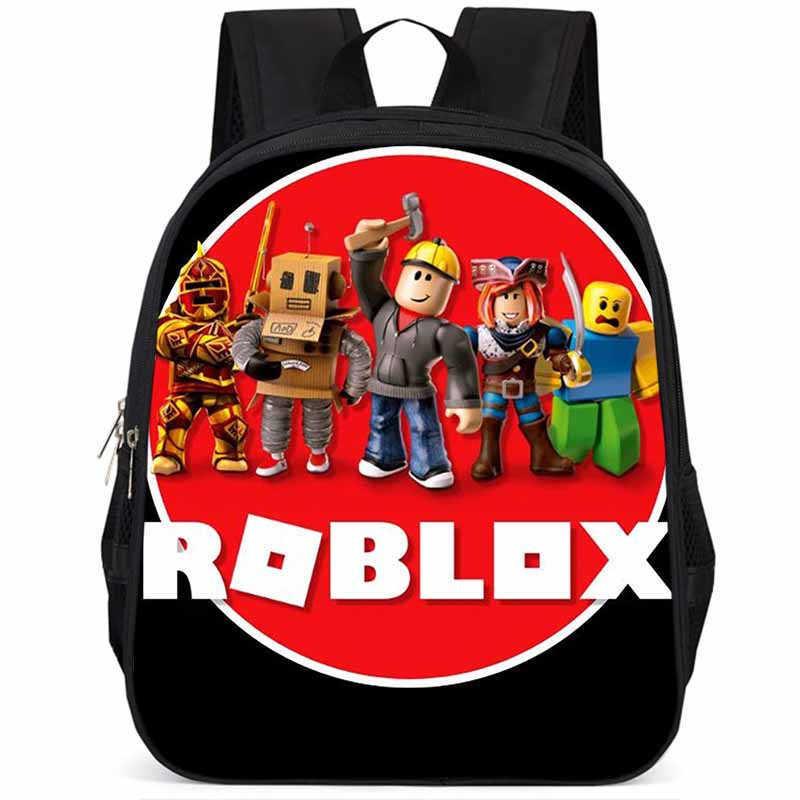 Школьный рюкзак Roblox большого объема, легкий, из Оксфордской ткани, для детей, мальчиков, девочек