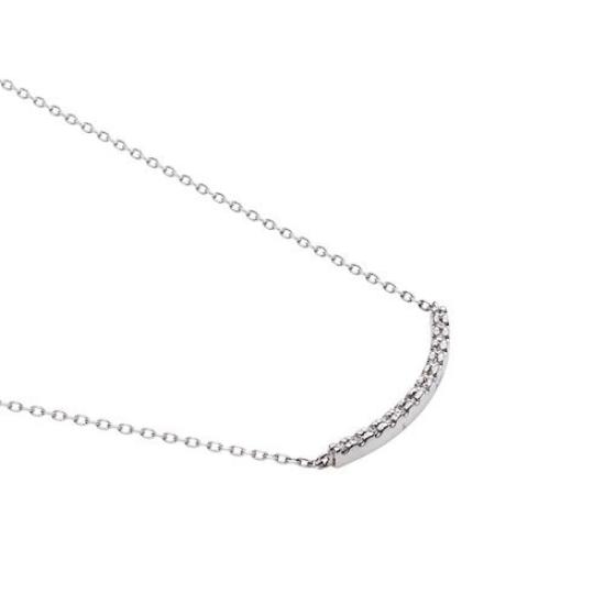 Ожерелье Платиновое Бриллиантовое Правило APVN182545DI [Vendome Aoyama] [Официально]